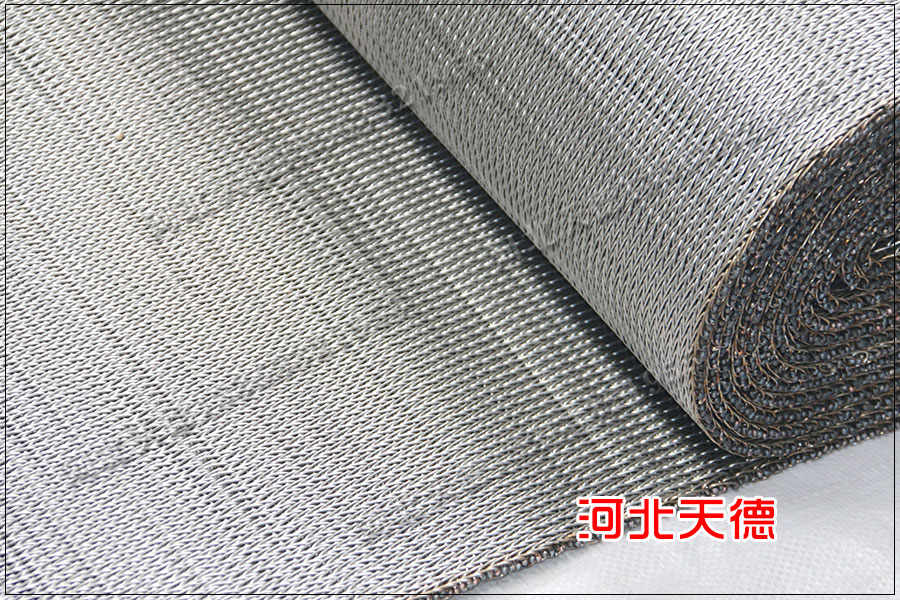 不銹鋼304熱處理爐密紋耐高溫網帶